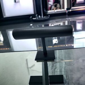 Bracelet Bar l Black l Leatherette l  Medium - 10”  l New